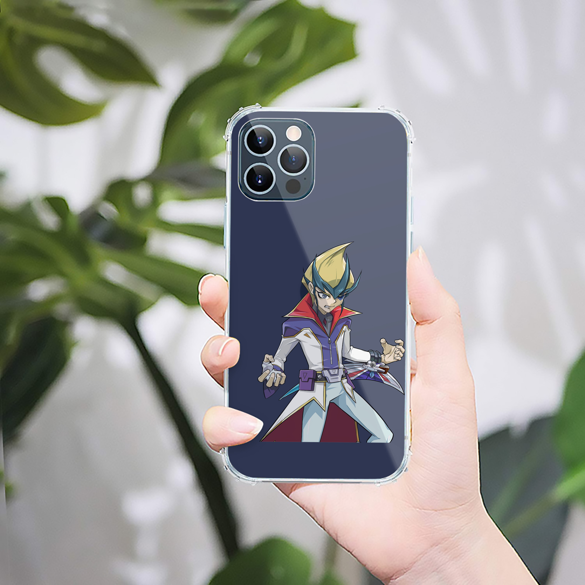 （画像用） 遊☆戯☆王 Yu-Gi-Oh! 【iPhone 12シリーズ対応】透明スマホケース（クリアソフトケース）